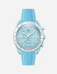 Vertech Light Blue & White stitches