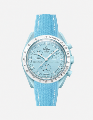 Vertech Light Blue & White stitches