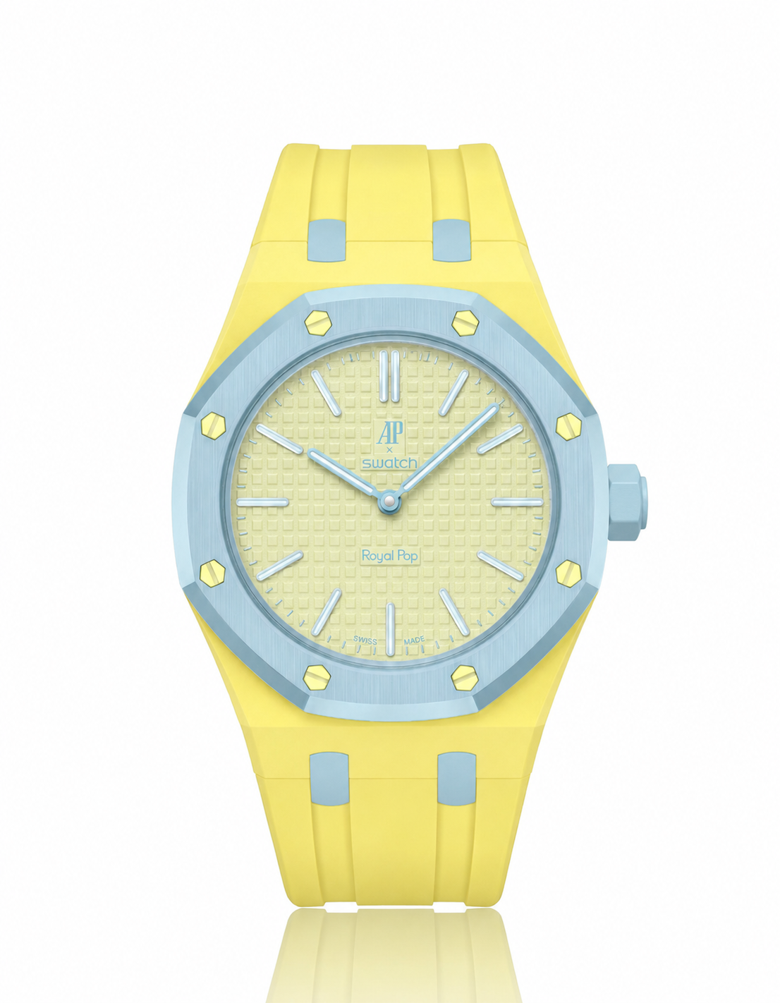 Blaue Acht AP x Swatch Royal Pop