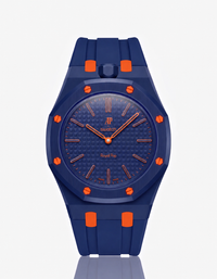 Rubberstrap Dark Blue Orange