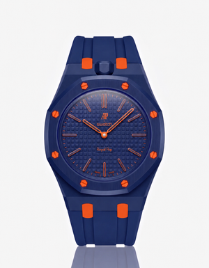 Rubberstrap Dark Blue Orange