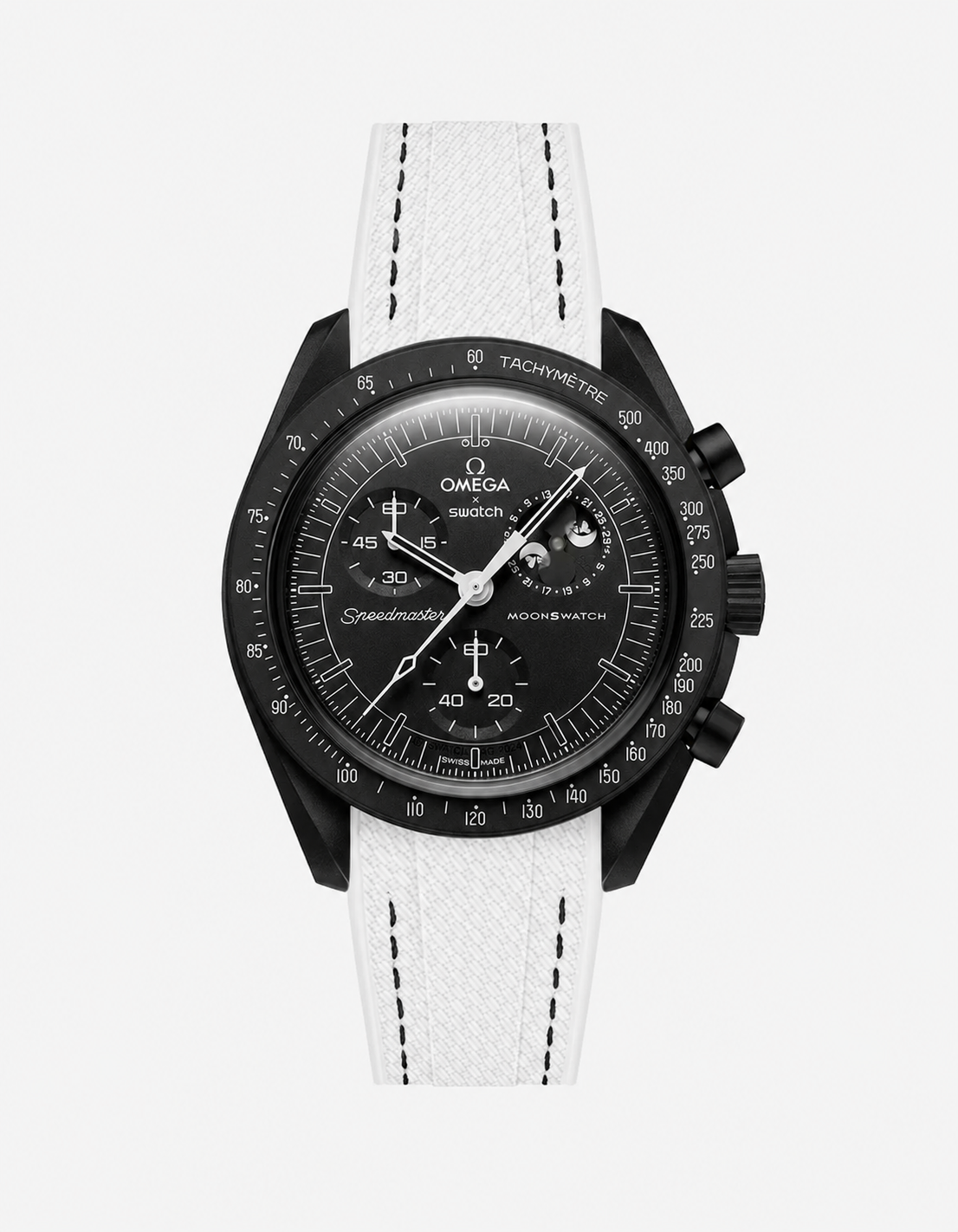 Mission to The Moonphase - New Moon Omega X Swatch MoonSwatch