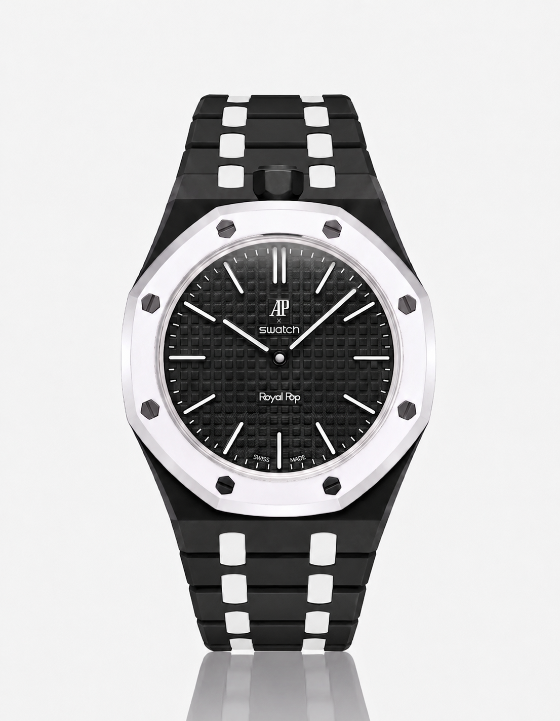 Ocho Negro AP x Swatch Royal Pop