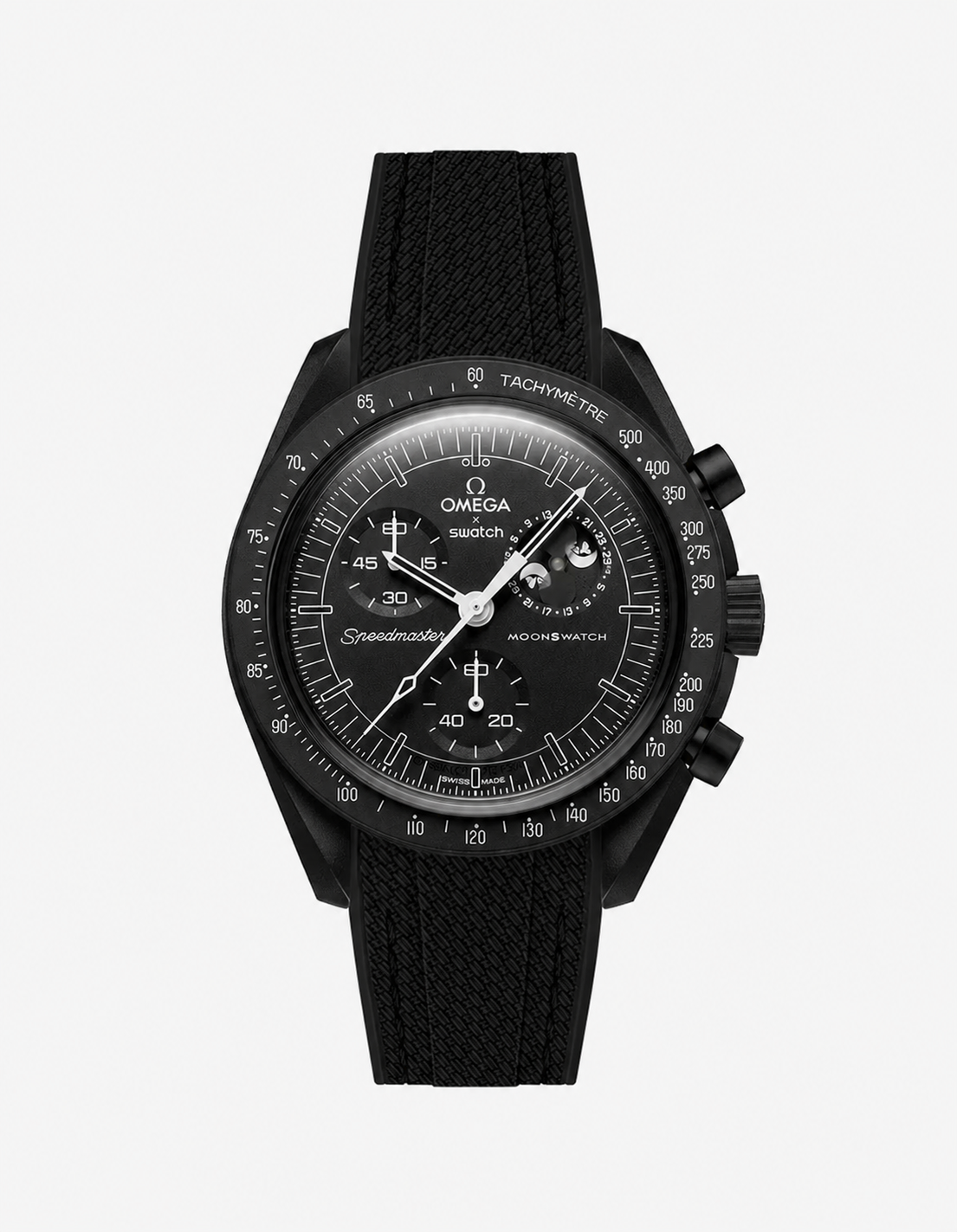 Mission to The Moonphase - New Moon Omega X Swatch MoonSwatch