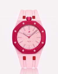 Rubber Strap Pink Red