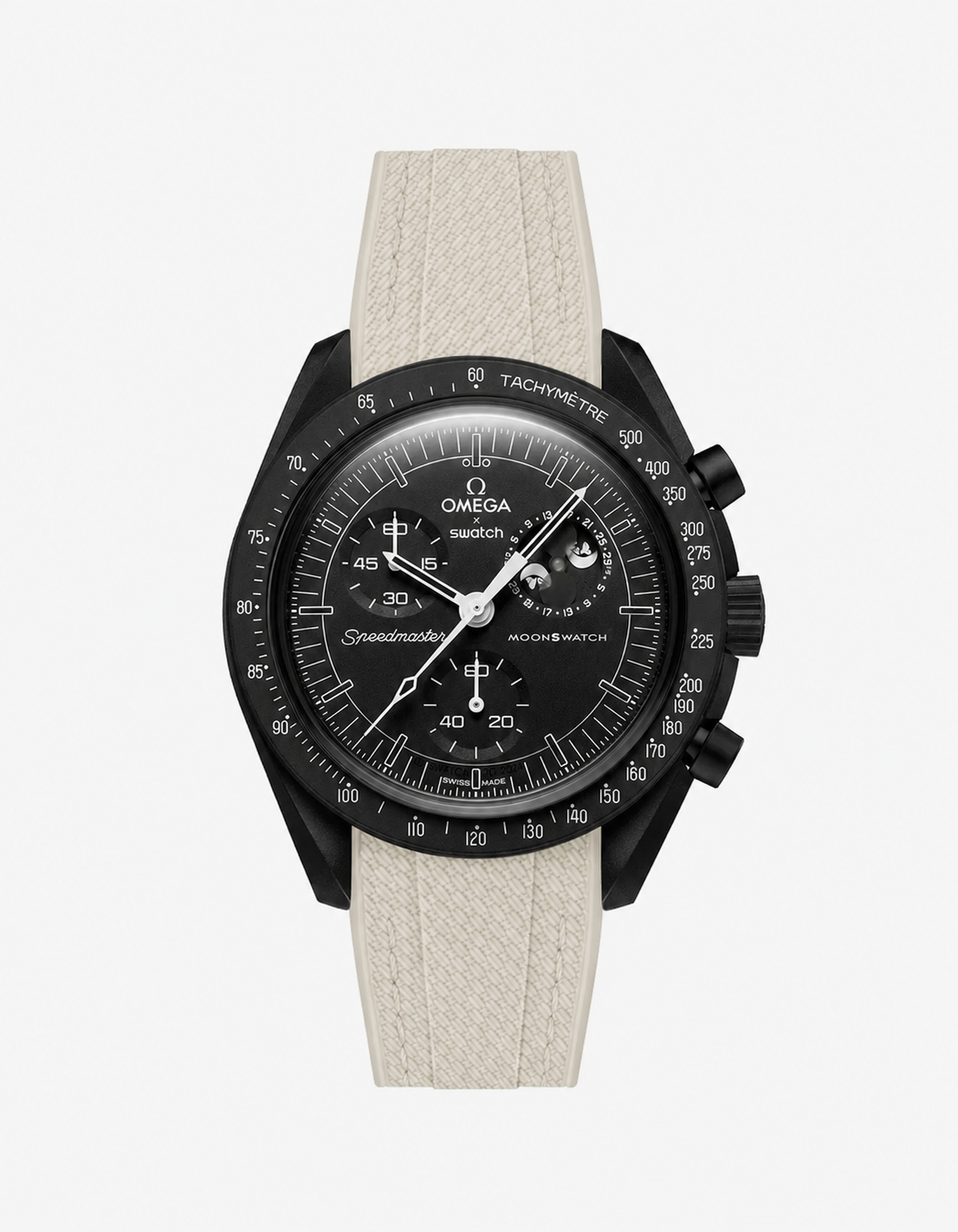 Mission to The Moonphase - New Moon Omega X Swatch MoonSwatch
