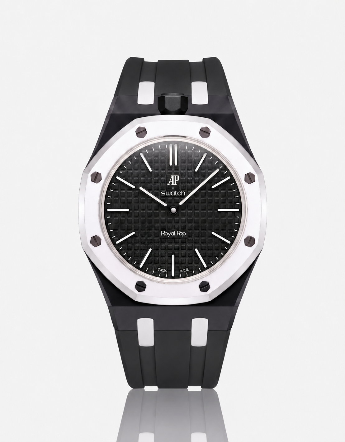 Ocho Negro AP x Swatch Royal Pop