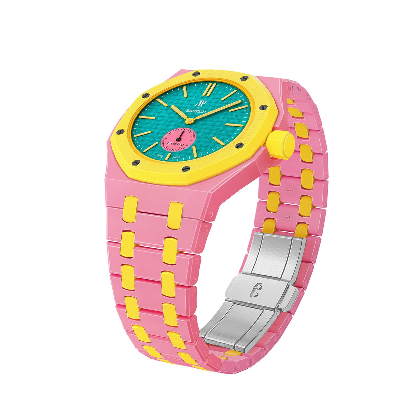 Otg Roz AP x Swatch Royal Pop