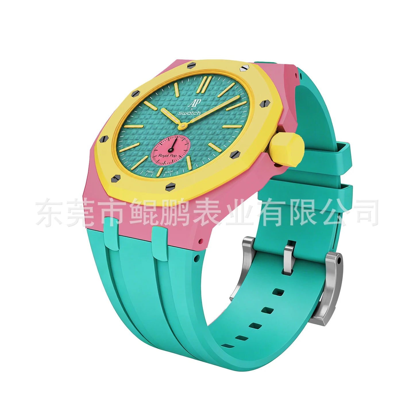 Otg Roz AP x Swatch Royal Pop