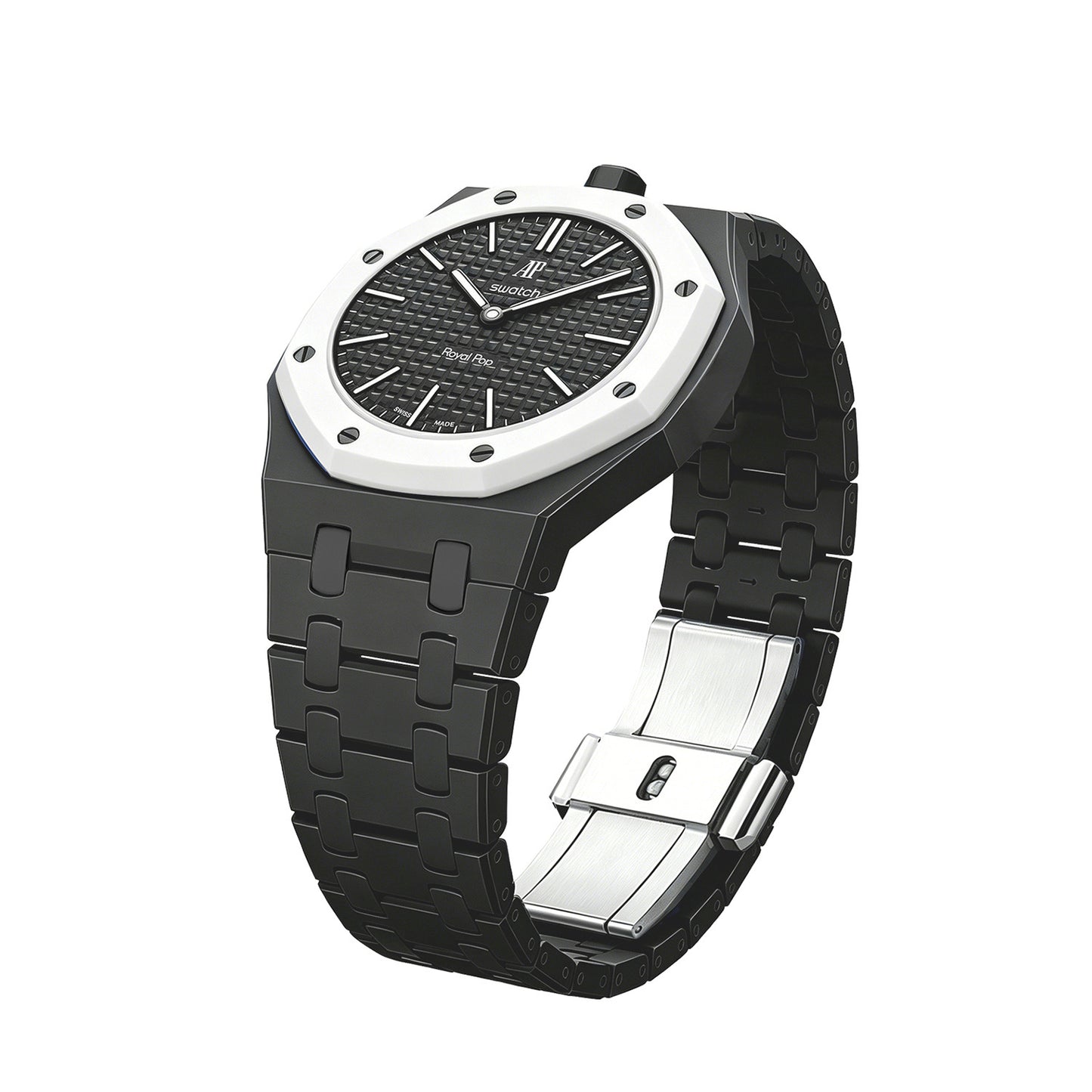 Ocho Negro AP x Swatch Royal Pop