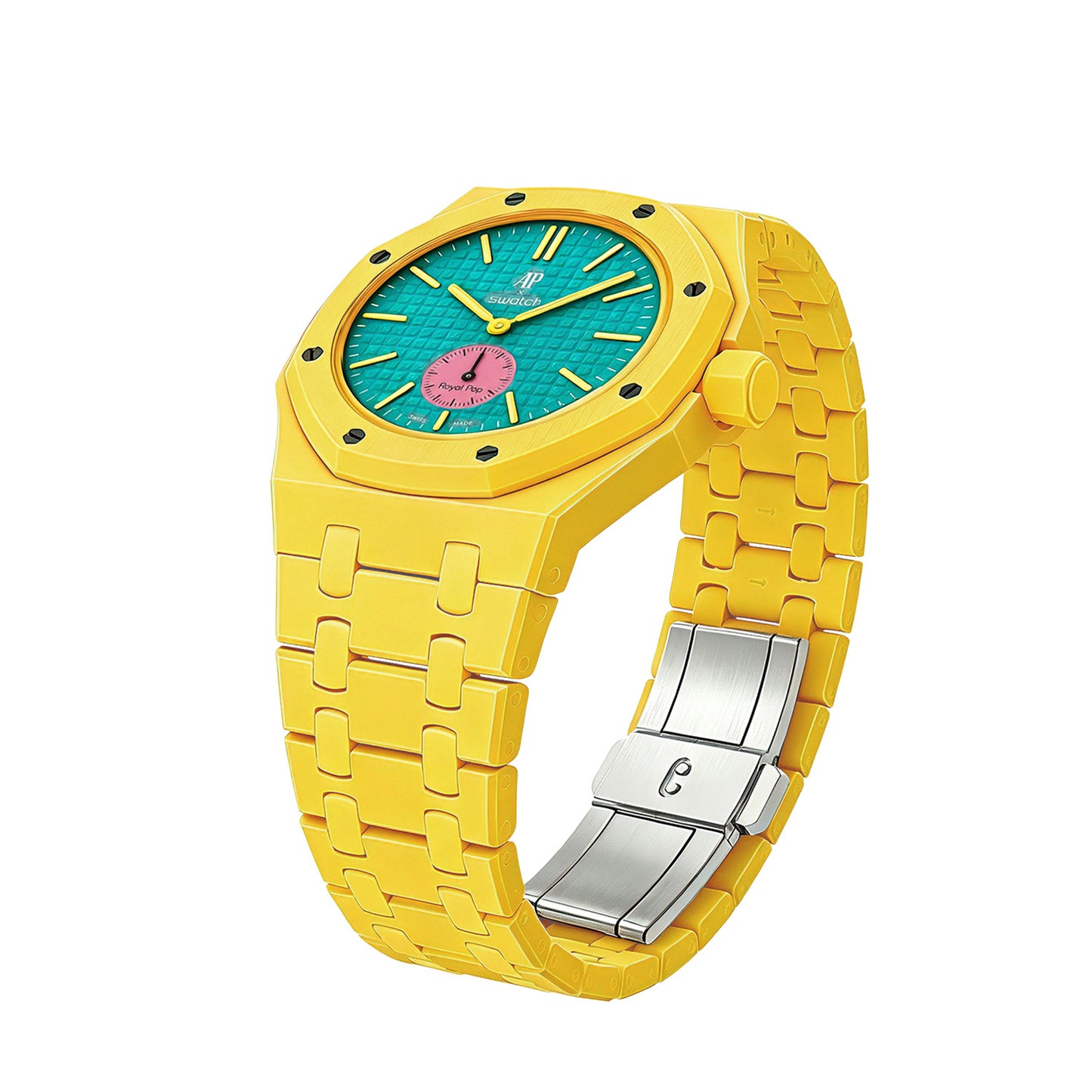 Otg Roz AP x Swatch Royal Pop