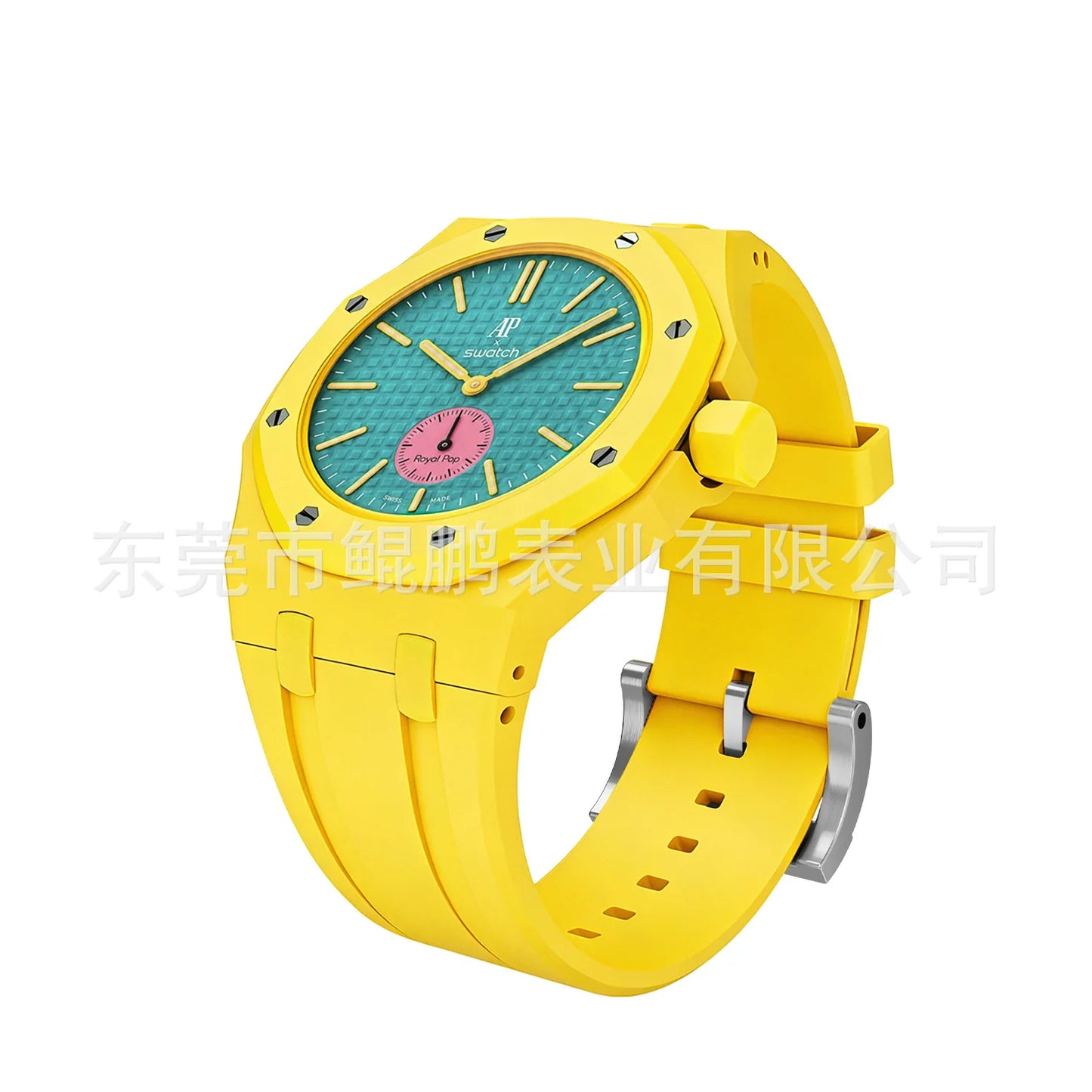 Otg Roz AP x Swatch Royal Pop