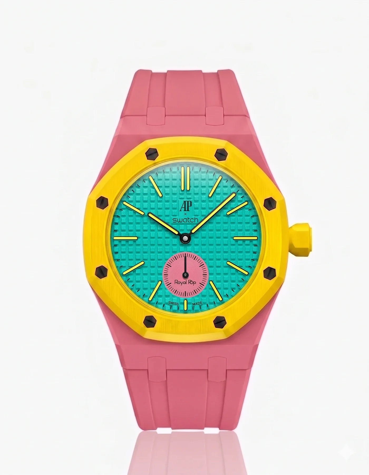Otg Roz AP x Swatch Royal Pop