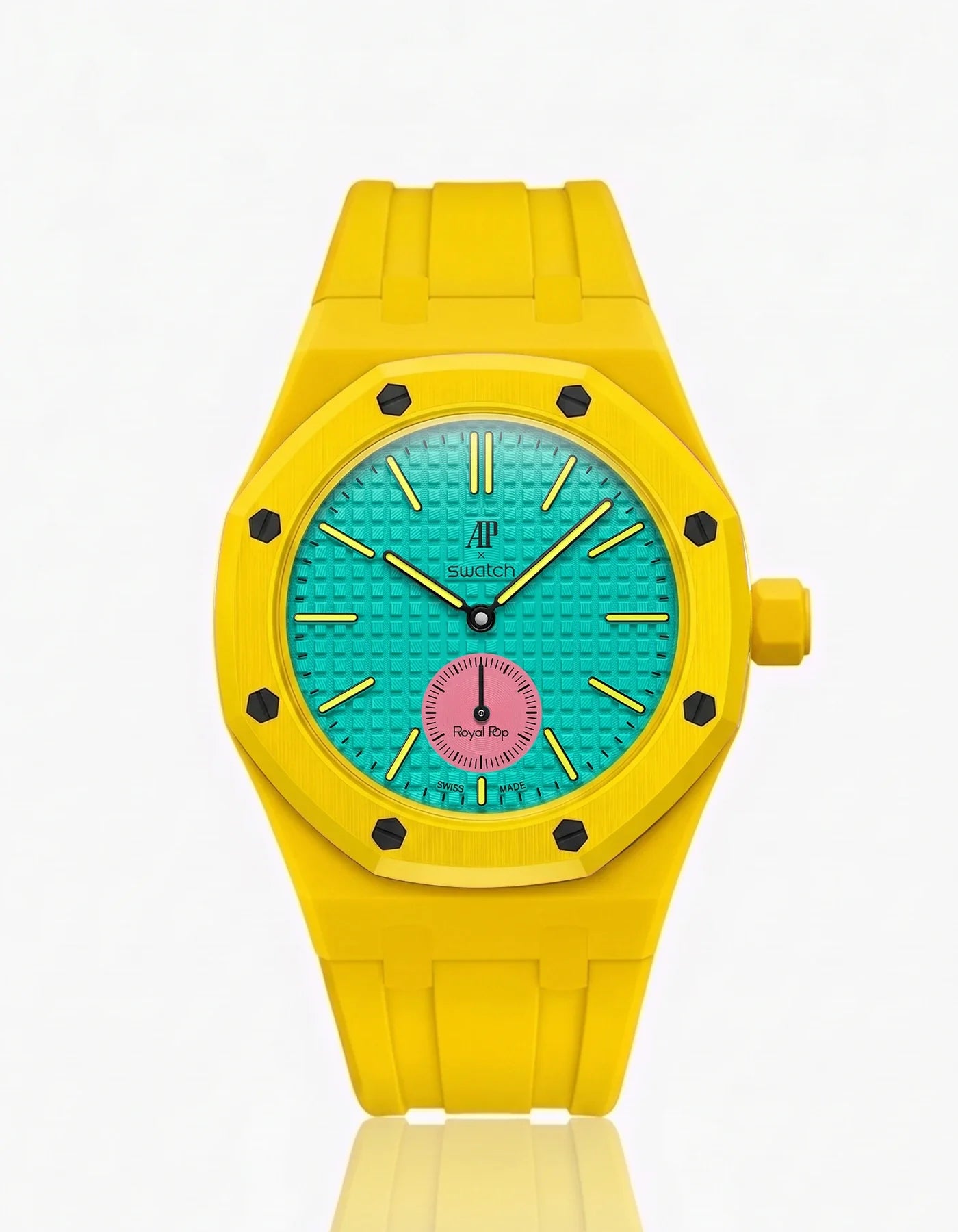 Otg Roz AP x Swatch Royal Pop
