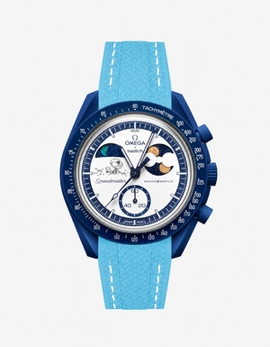 Vertech Light Blue & White stitches