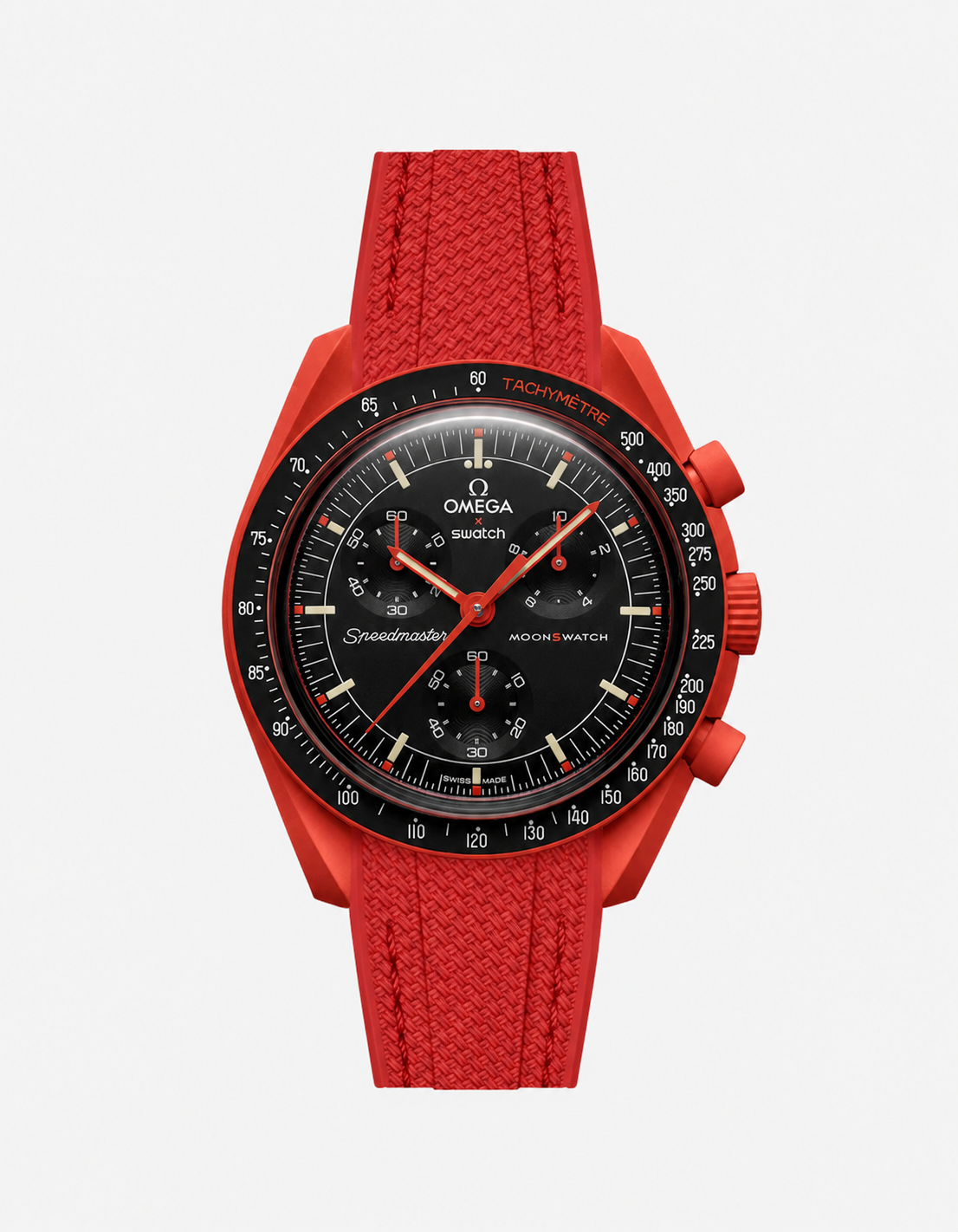 Mission On Earth - Lava Omega X Swatch MoonSwatch