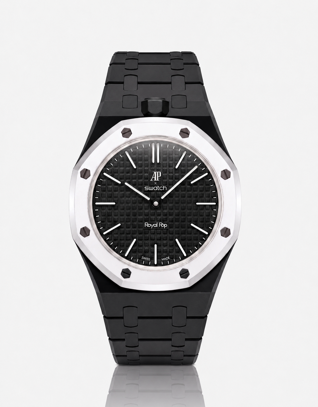 Ocho Negro AP x Swatch Royal Pop