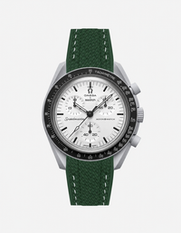 Vertech Dark Green & White stitches