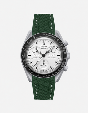 Vertech Dark Green & White stitches