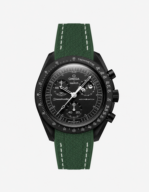 Vertech Dark Green & White stitches
