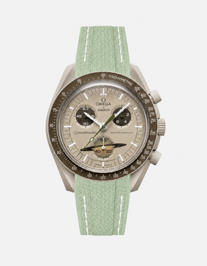 Vertech Sage Green & White stitches